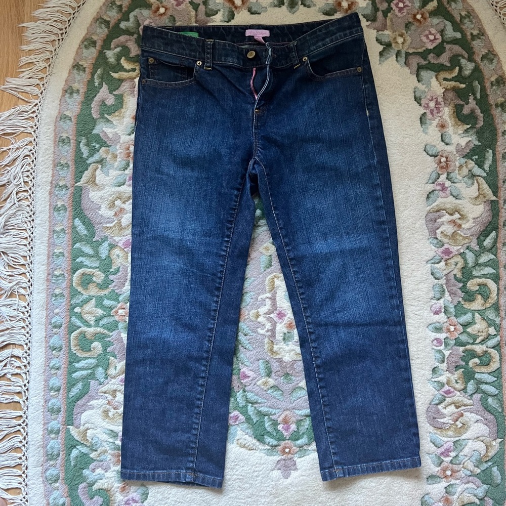 lilly pulitzer palm beach fit jeans size 29